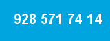 928 571 74 14